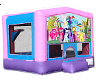 MY LITTLE PONY 2 IN 1 BOUNCE HOUSE (basketball hoop included)